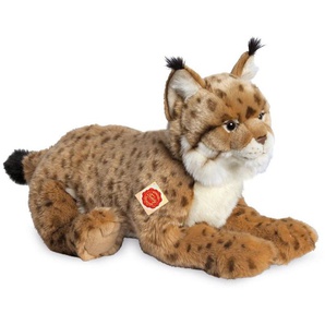 Teddy Hermann® Kuscheltier Luchs liegend, 45 cm, zum Teil aus recyceltem Material