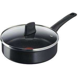 Tefal Family cook Sautepan w lid 24 cm Black