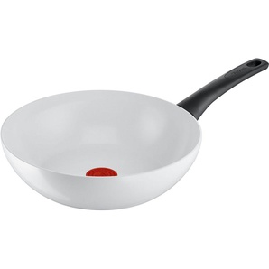 Tefal Wok Ceramic Control Wokpfanne Induktion 28 cm, Aluminium (1-tlg), Keramikversiegelung, Thermo-Signal, alle Herdarten, C41719