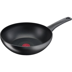 Tefal Wok Ultimate On Wokpfanne Induktion 28 cm, Aluminium (1-tlg), Titanium Antihaftbeschichtung, Thermo-Signal, alle Herdarten, G26019