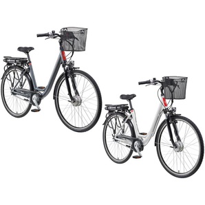 TELEFUNKEN E-Bike »Multitalent RC657-S«, Pedelec, Citybike, 28 Zoll, 100 km Reichweite