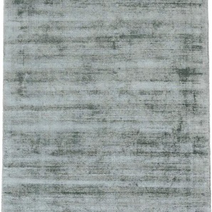 Teppich CARPETFINE Ava Viskoseteppich Teppiche Gr. B: 200cm, 13mm, L: 250cm, grün (mint) Seidenoptik, leichter Glanz, auch als Läufer erhältlich