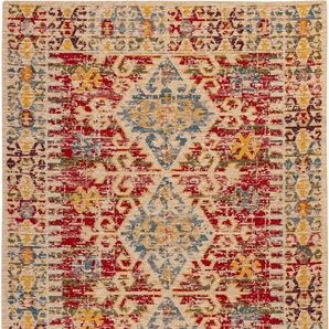 Teppich Charme 125, Padiro, rechteckig, Höhe: 5 mm, Chenille Flachgewebe im Vintage Stil, Wohnzimmer