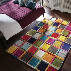 Teppich FLAIR RUGS WALTZ Teppiche Gr. B: 200cm, 10mm, L: 290cm, bunt Handgeschnitzt