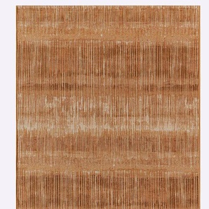 Teppich HEINE HOME Gr. 3, braun (zimt), B:100cm H:3mm L:160cm, Kunstfaser, Polypropylen, Polyester, Polypropylen, Teppiche