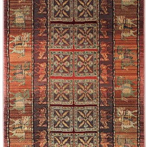 Teppich HEINE HOME Teppiche Gr. B: 120cm, 20mm, L: 175cm, bunt-terracotta