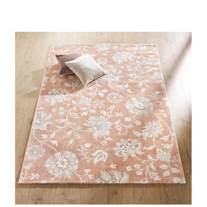 Teppich HEINE HOME Teppiche Gr. B: 140cm, 12mm, L: 200cm, orange (apricot-gemustert)