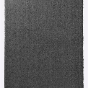 Teppich HEINE HOME Teppiche Gr. B/L: 160 cm x 230 cm, 6 mm, 1 St., grau Kurzflor-Teppiche