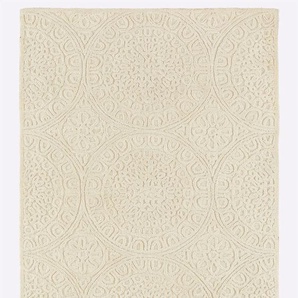 Teppich HEINE HOME Teppiche Gr. B/L: 90 cm x 160 cm, 6 mm, 1 St., beige (ecru) Kurzflor-Teppiche