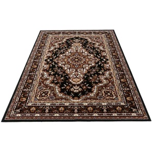 Teppich HOME AFFAIRE Oriental Teppiche Gr. B/L: 240 cm x 330 cm, 7 mm, 1 St., braun Orient-Optik, mit Bordüre, Teppich, Kurzflor, Weich, Pflegeleicht