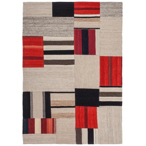 Teppich KAYOOM Radical 240 Teppiche Gr. B: 200cm, 15mm, L: 290cm, bunt (multi) Handgewebter Jacquard-Kilim, hochwertige Materialmischung