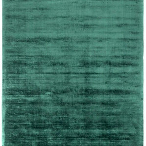 Teppich MORGENLAND Designer Chester Teppiche Gr. B/L: 200 cm x 290 cm, 10 mm, 1 St., grün (seegrün) Designerteppiche Viskose