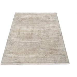 Teppich MUSTERRING APOLLO Teppiche Gr. B: 140cm, 8mm, L: 200cm, beige (beige/braun) Fransenteppich exclusive MUSTERRING DELUXE COLLECTION hochwertig gekettelt Fransen