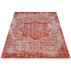 Teppich OCI DIE TEPPICHMARKE COLOUR MEDI Teppiche Gr. B: 200cm, 8mm, L: 290cm, rot