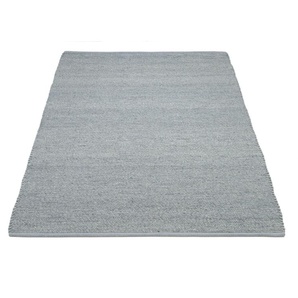 Teppich OCI DIE TEPPICHMARKE FAVORIT Teppiche Gr. B: 170cm, 12mm, L: 240cm, grau (grau-blau) Handweb-Teppich aus Indien, handgewebt, hochwertig verarbeitet