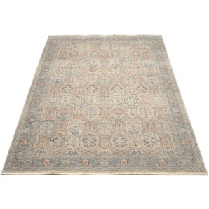 Teppich OCI DIE TEPPICHMARKE GRAND FASHION 02 Teppiche Gr. B: 140cm, 5mm, L: 200cm, grau (grau/blau)