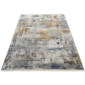 Teppich OCI DIE TEPPICHMARKE IMPRESSION LUCERNE Teppiche Gr. B/L: 140 cm x 200 cm, 8 mm, 1 St., bunt (grau, multi) Orientalische Muster