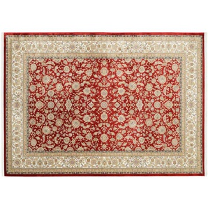 Teppich Aleyna - rot - Viskose - 140 cm - 0,6 cm | Möbel Kraft