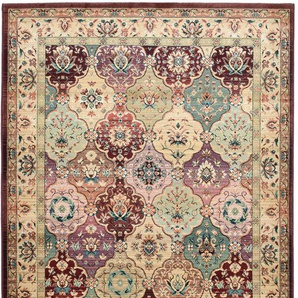 Teppich THEKO Gabiro 208, rot, B:160cm H:10mm L:235cm, Kunstfaser, Teppiche, Orient-Optik, ideal im Wohnzimmer & Schlafzimmer