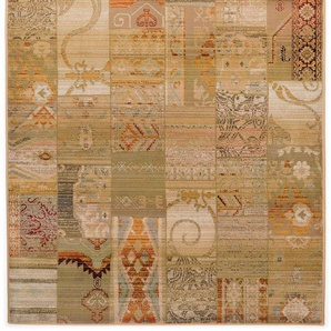 Teppich THEKO Gabiro 5504 Teppiche Gr. B/L: 200 cm x 285 cm, 12 mm, 1 St., beige Esszimmerteppiche Melange-Effekt, ideal im Wohnzimmer & Schlafzimmer