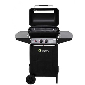 tepro tepro Lavasteingasgrill »Irvine«, 5,4 kW Leistung, Piezo-Zündung, 2 Seitenablagen