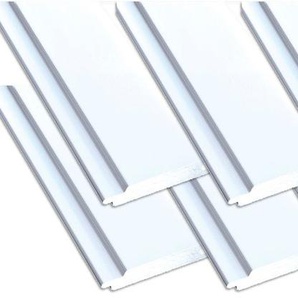 SCHELLENBERG Zierleiste PVC-Flachleiste, selbstklebend, selbstklebend, 50  m, 4 cm Breite