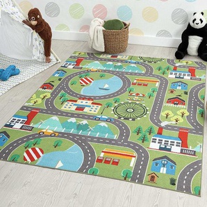 the carpet Teppich Happy Life, rechteckig, Höhe: 4 mm, Life Kinderzimmer Teppich Spielteppich pflegeleicht