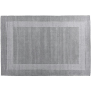 THEKO Wollteppich - grau - Wolle - 120 cm - 1,1 cm | Möbel Kraft