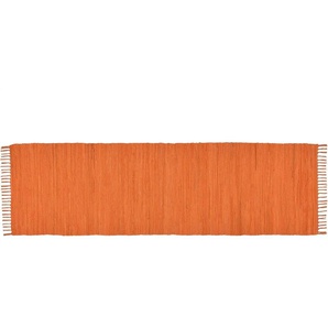 THEKO Teppich - rot - Baumwolle - 70 cm - 0,5 cm | Möbel Kraft