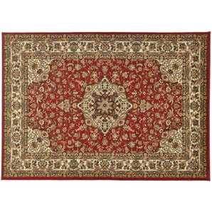 THEKO Orientteppich - rot - Synthetische Fasern - 133 cm - 1 cm | Möbel Kraft