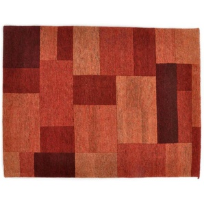 THEKO Wollteppich - rot - Wolle - 140 cm - 1,8 cm | Möbel Kraft