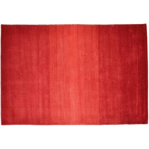 THEKO Wollteppich - rot - Wolle - 160 cm - 1,4 cm | Möbel Kraft