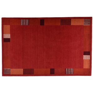 THEKO Wollteppich - rot - Wolle - 250 cm - 1,5 cm | Möbel Kraft