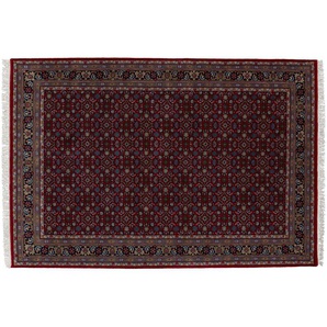 THEKO Orientteppich - rot - Wolle - 40 cm - 1,2 cm | Möbel Kraft