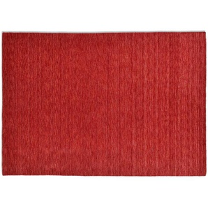 THEKO Handweber Phalguna - rot - Wolle - 70 cm - 1,3 cm | Möbel Kraft