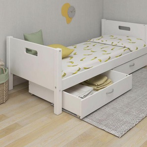 Thuka Einzelbett Nordic Kinderbett, Spielbett, Daybett, bester Qualität, stabil, umbaubar, mit Schubladen