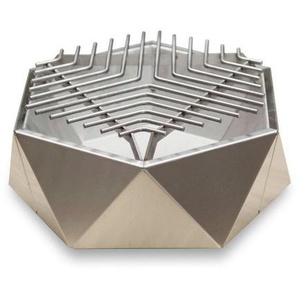 Xxxl Tischgrill Svenskav Tablatop Grill ES 2562, Edelstahl, Metall, 17x37x37 cm, Grüner Punkt, Made in Europe, Handmade in Europe, abnehmbarer Grillrost, einfache Reinigung, Küchengeräte, Tischgrills & Fondues, Raclette-Grills