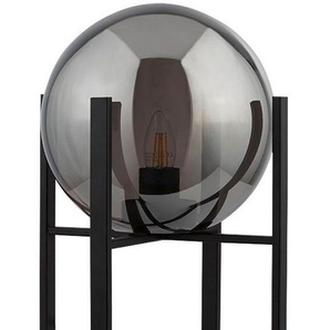 Xxxl Tischleuchte Amsterdam, Schwarz, Metall, Glas, 28x62x43 cm, Lampen & Leuchten, Innenbeleuchtung, Tischlampen, Tischlampen