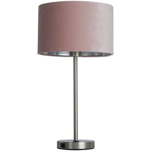 Tischleuchte Finn, Pink, Metall, 18.2x44x18.2 cm, Lampen & Leuchten, Innenbeleuchtung, Tischlampen, Tischlampen