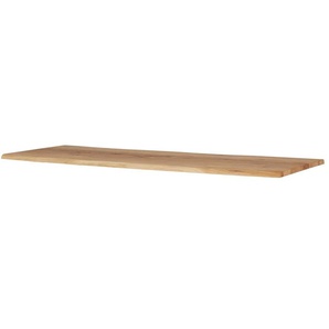 Tischplatte Tuxa massiv - holzfarben - Massivholz geölt - 100 cm - 4,5 cm | Möbel Kraft