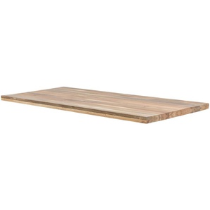 Tischplatte Tuxa massiv - holzfarben - Massivholz geölt - 100 cm - 4,5 cm | Möbel Kraft