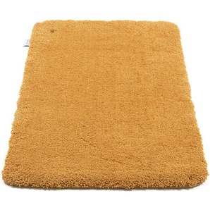 TOM TAILOR Badematte Cozy Bath UNI, Höhe 27 mm, rutschhemmend beschichtet, fußbodenheizungsgeeignet, Polyester, rechteckig, Badteppich, Uni Farben, rechteckig, rund und oval erhältlich