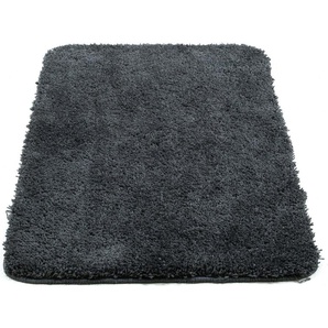 TOM TAILOR Badematte Cozy Bath UNI, Höhe 27 mm, rutschhemmend beschichtet, fußbodenheizungsgeeignet, Polyester, rechteckig, Badteppich, Uni Farben, rechteckig, rund und oval erhältlich