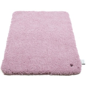 TOM TAILOR Badematte Cozy Bath UNI, Höhe 27 mm, rutschhemmend beschichtet, fußbodenheizungsgeeignet, Polyester, rechteckig, Badteppich, Uni Farben, rechteckig, rund und oval erhältlich