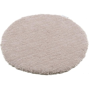 TOM TAILOR Badematte Cozy Bath UNI, Höhe 27 mm, rutschhemmend beschichtet, fußbodenheizungsgeeignet, Polyester, rund, Badteppich, Uni Farben, rechteckig, rund und oval erhältlich