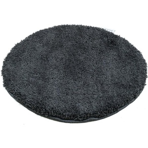 TOM TAILOR Badematte Cozy Bath UNI, Höhe 27 mm, rutschhemmend beschichtet, fußbodenheizungsgeeignet, Polyester, rund, Badteppich, Uni Farben, rechteckig, rund und oval erhältlich