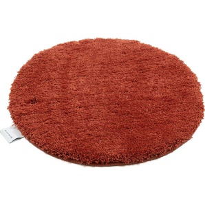 TOM TAILOR Badematte Cozy Bath UNI, Höhe 27 mm, rutschhemmend beschichtet, fußbodenheizungsgeeignet, Polyester, rund, Badteppich, Uni Farben, rechteckig, rund und oval erhältlich