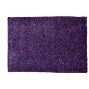 Tom Tailor Hochflorteppich - lila/violett - Synthetische Fasern - 160 cm - 2,5 cm | Möbel Kraft