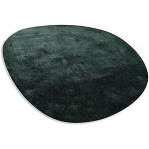 TOM TAILOR HOME Hochflor-Teppich Shaggy Teppich Cozy, oval, Höhe: 25 mm, Uni Farben, auch in Pastell Farben, ideal im Wohnzimmer & Schlafzimmer