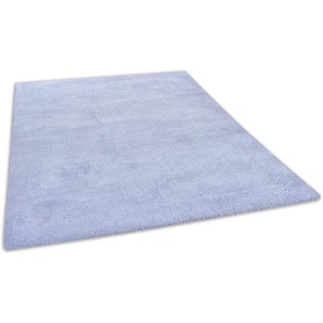 TOM TAILOR HOME Hochflor-Teppich Shaggy Teppich Cozy, rechteckig, Höhe: 25 mm, Uni Farben, auch in Pastell Farben, ideal im Wohnzimmer & Schlafzimmer